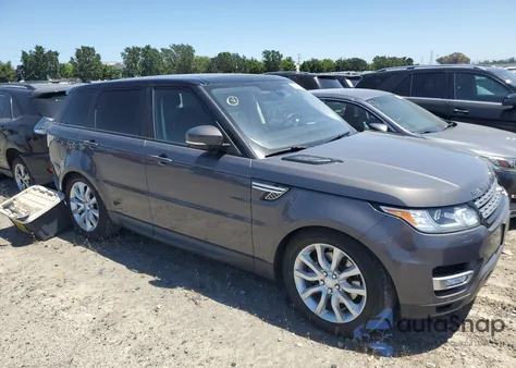 2016 Land Rover Range Rover Sport Hse z USA, uszkodzony, nr VIN SALWR2PF5GA102767